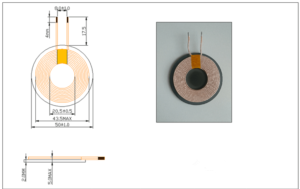 wireless transmitter coils design