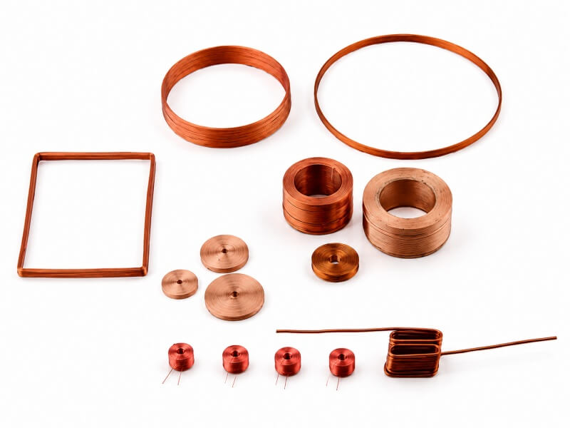 Custom coil winding service types Custom Coil Winding Services for custom inductor coils and antenna coils