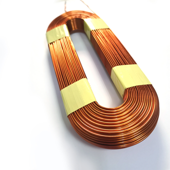 oval and Shaped Copper Coil Winding